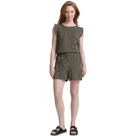 Tom Tailor Bermuda Shorts Beige/Schwarz M