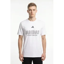 adidas House of Tiro Linear Graphic weiß L