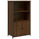 vidaXL Highboard Braun Eichen-Optik 62x32x103,5 cm Holzwerkstoff