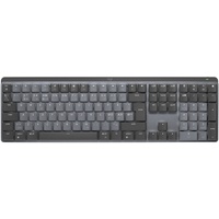 Master Series MX Mechanical - Tastatur - hinterleuchtet - kabellos - Bluetooth LE - QWERTY Dänisch, Finnisch, Norwegisch, Schwedisch Graphit, Grau