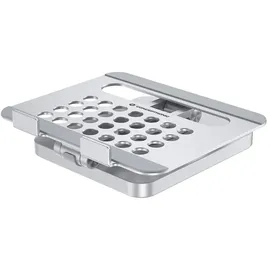 Conceptronic Tablet-Ständer mit 8-in-1-Dockingstation Silber