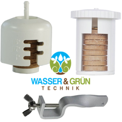 Ersatzteil für Hunter MiniClik; RainClik Hunter und Dachrinnenhalterung, 505900SP, 890-10GLE; RCLIK-GLE; SGM (Ersatzteil für Hunter MiniClik; RainClik und Dachrinnenhalterung: Ersatz- Kappe, Scheibe und Scheibenstift für RainClik 505900SP)