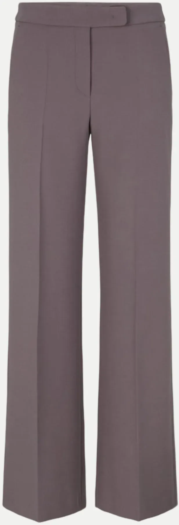 Slim-Fit Marlenehose Grau 42