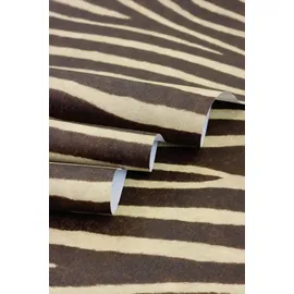 Rasch Textil Vliestapete Zebra 10 m 27 cm 300 g Beige/Braun 751741