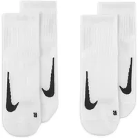 Nike MLTPLIER Ankle Socken 2er Pack White/Black XL