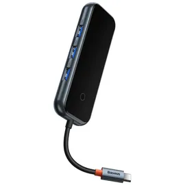 Baseus HUB USB-C na 4xUSB 3.0 dunkelgrau