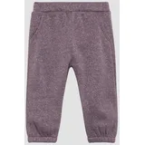s.Oliver Glitzernde Sweatpants mit elastischen Bündchen - 92