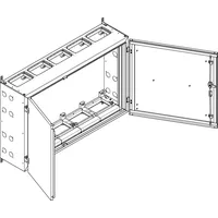 ABN NT55E Wandgehäuse geerdet IP55 BxHxT: 1340x840x340mm
