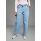 KangaROOS Weite Jeans knöchellang Blau 92
