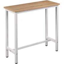 Woltu Bartisch 100 x 40 x 100 cm Beige