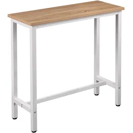Woltu Bartisch 100 x 40 x 100 cm Beige