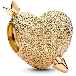 Pandora 763666C00 Charm Amor Herz Goldfarben