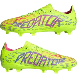 adidas Predator League FG/MG Herren lucid lemon/blue fusion/lucid pink 46