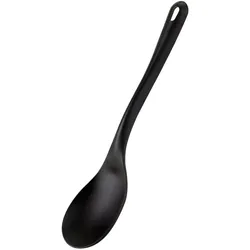 Paderno Servierlöffel, aus glasfaserverstärktem Material, schwarz, Länge 35 cm