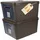 GarPet Aufbewahrungskorb mit Deckel 31 x 40 x 21 cm braun