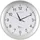 cloxon Funkwanduhr 30 cm modern Uhr Wand - Silber