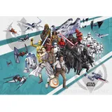 KOMAR Fototapete Star Wars Cartoon Collage Wide 400 x 280 cm