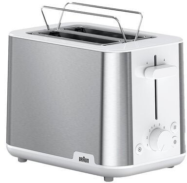 Produktbild HT1510 PurShine Toaster 900 W 2 Scheibe(n) 8 Stufen  (Edelstahl, Weiß)