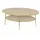 JV Möbel Eleganter Couchtisch Beige Holz 59 x 47 cm