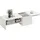 Homcom Couchtisch Weiß Spanplatte 110 x 52 x 36 cm
