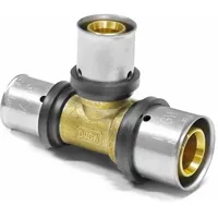 Pipetec Press-T-Stück reduziert 20x2 - 16x2 - 16x2 PFT201616, DVGW, TH+U