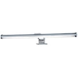 Briloner Leuchten - LED Spiegelleuchte, Spiegellampe Chrom, 6 Watt, 600 Lumen, 4.000 Kelvin, IP23