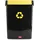 Tatay Recycling-Mülleimer 1 l Gelb