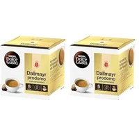 NESCAFÉ DOLCE GUSTO DALLMAYR prodomo entcoffeiniert Kaffeekapseln 2er Pack (1 x 16 Portionen)