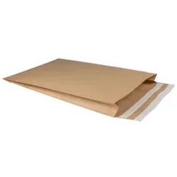 PACK'N POST Versandtasche 440+100x590+80 mm braun 30117416 150ST