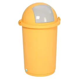 Proregal Robuster Abfallbehälter 50 l Gelb