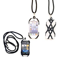 Handykette mit Band für UleFone Note 8P Schutzhülle Umhängen Handy Hülle Cover Tasche Case Kordel Umhängeband