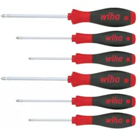 Wiha Schraubendreher Set SoftFinish 311 K6 6-tlg. PH/PZ