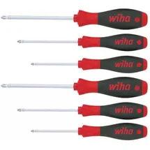 Wiha Schraubendreher Set SoftFinish 311 K6 6-tlg. PH/PZ