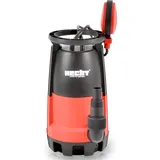 Hecht Tauchpumpe 3415 integrierter Schwimmer 11000 l/h 400 W 6 m Förderhöhe 7 m Tauchtiefe
