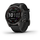 Garmin Fenix 7S Sapphire Solar schiefergraues DLC-Titan Kunststoffarmband schwarz