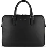 Bugatti Bella Aktentasche Leder 38 cm Laptopfach schwarz