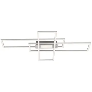 just light. LED-Deckenleuchte Asmin Alu, Eisen, Stahl & Metall Silber