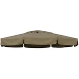 SUN GARDEN Ersatzbezug Easy Sun Polypropylen 350 cm Taupe