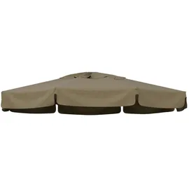 SUN GARDEN Ersatzbezug Easy Sun Polypropylen 350 cm Taupe