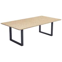 Home Deluxe Avencia 240 x 76 x 120 cm Fishbone Oak