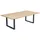 Home Deluxe Avencia 240 x 76 x 120 cm Fishbone Oak