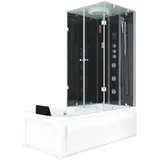 AcquaVapore Whirlpool Dusche Kombination K05-L33-WP 180x90