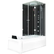 AcquaVapore Whirlpool Dusche Kombination K05-L33-WP 180x90
