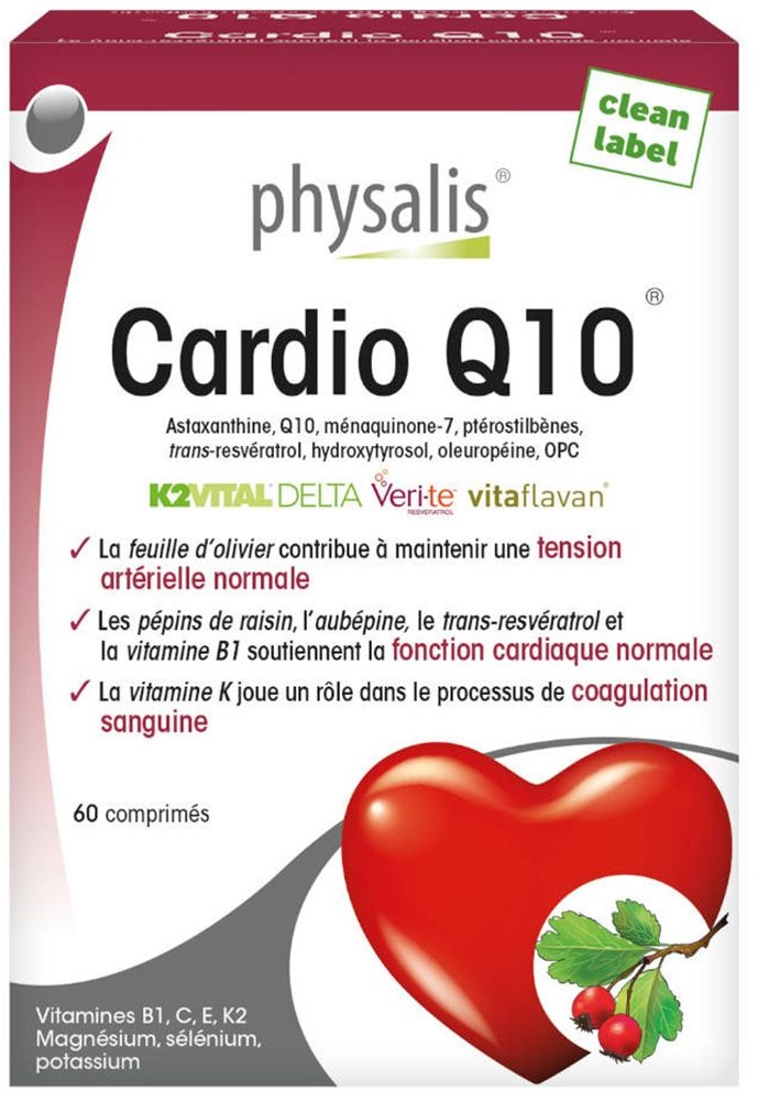 physalis® Cardio Q10® 60 pc(s) comprimé(s)