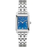 BULOVA 96P245 Damenuhr Sutton Blau mit kleinen Diamanten