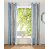 Guido Maria Kretschmer Home & Living Vorhang GUIDO MARIA KRETSCHMER HOME&LIVING "Streifen" Gardinen Gr. 175 cm, Ösen, 110 cm, blau Ösen