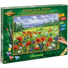 Schipper 609130824 - Malen nach Zahlen, Blumenwiese, 40 x 50 cm