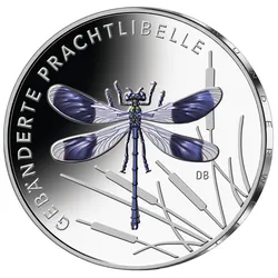 5-Euro-Münze 2023 "Gebänderte Prachtlibelle" – Stempelglanz