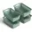 ProHome 2L mit Griffen 25 x 16 x 8 grün