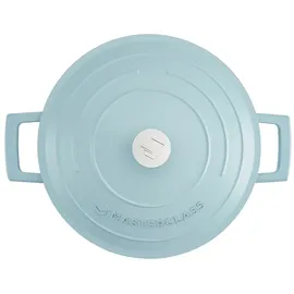 masterclass Gussaluminium-Auflaufform, himmelblau, 24 cm, 4 Liter, Geschenkbox